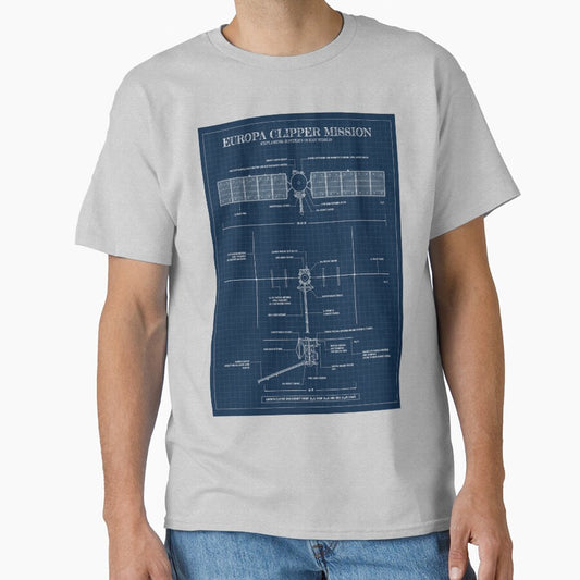 Europa Clipper Mission (Navy Blueprint) by BGALAXY