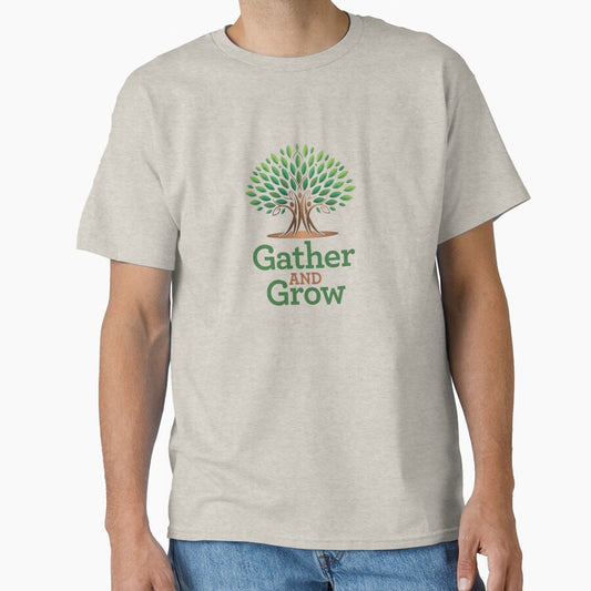 Gather and Grow Tree of Life - Community & Nature Logo by Mossypixels