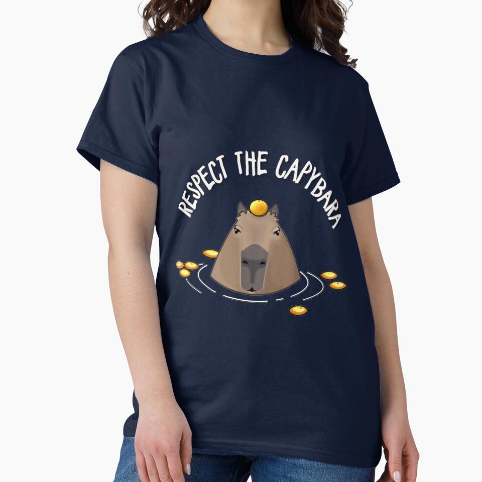 Capybara by FreshDressedTee