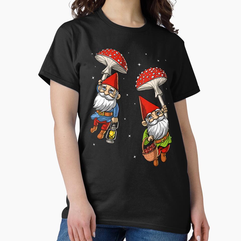 Mushroom Gnomes by underheaven