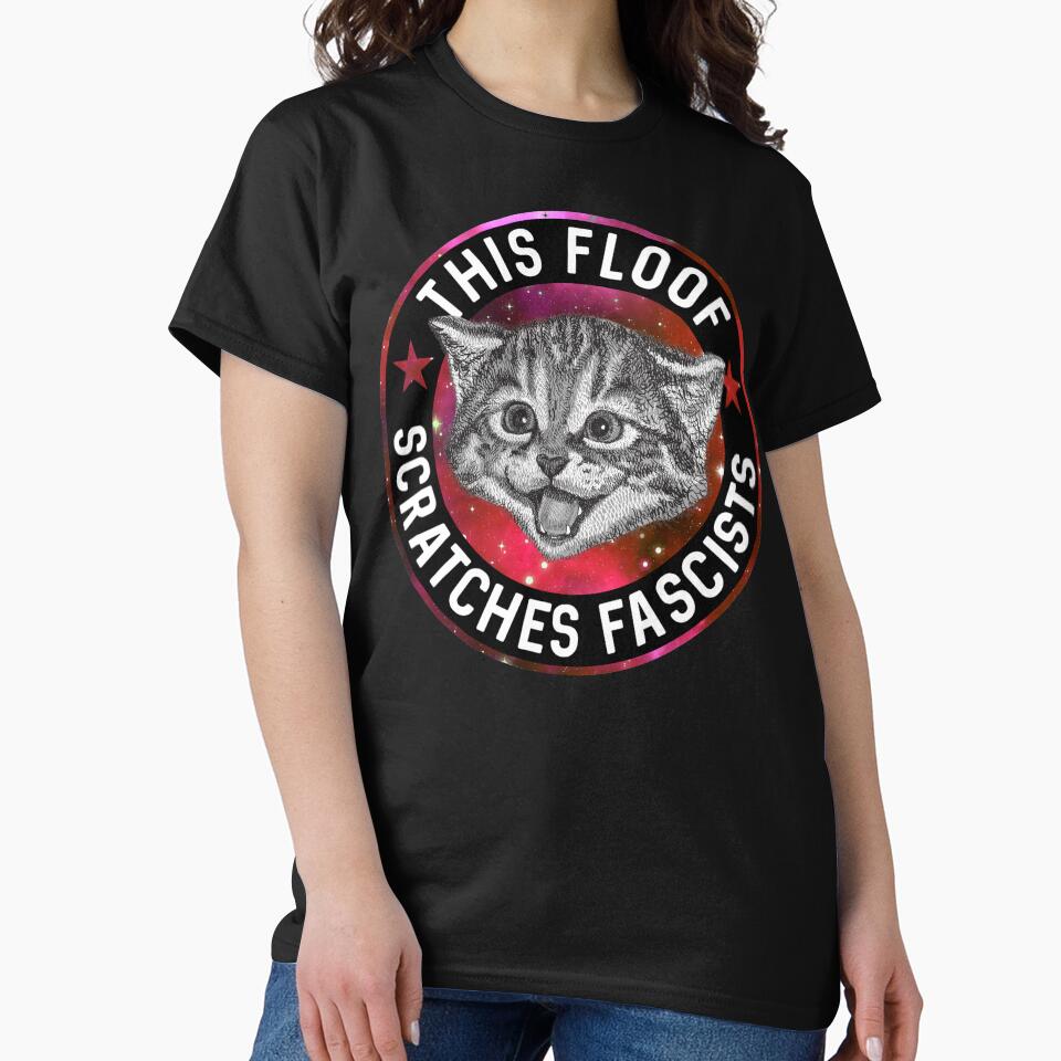 Space Antifa Kitten by Anarcha-Maenad