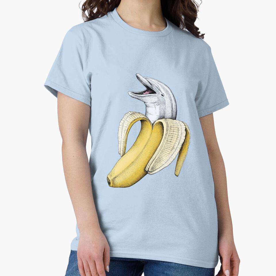 Surprise! Dolphin Banana by HabbyArt