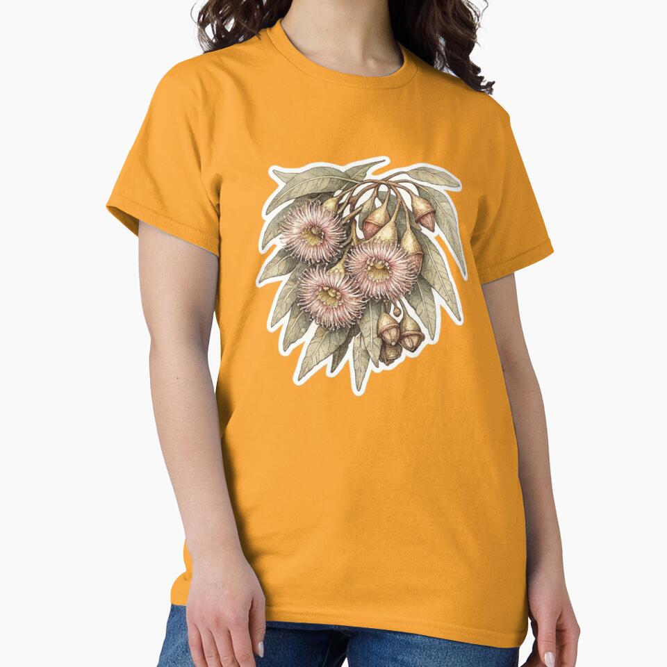 Eucalyptus Gum Blossom Sticker by Trigart-art