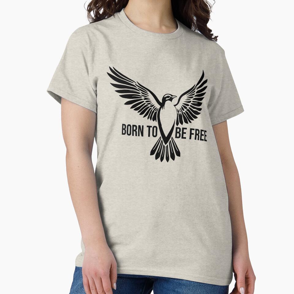 Born To Be Free-black version by FogaradaDesign
