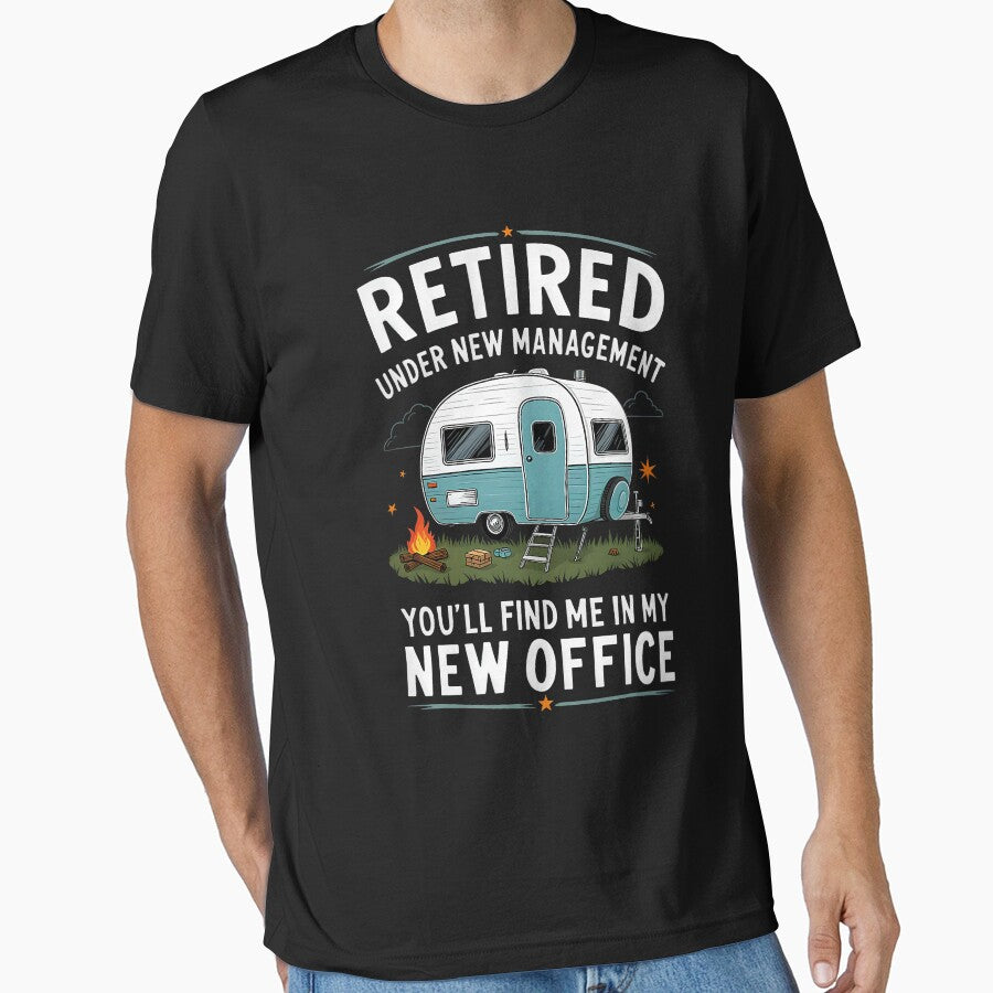 Retirement Retired Funny Camper Camp Camping by FrankBaird