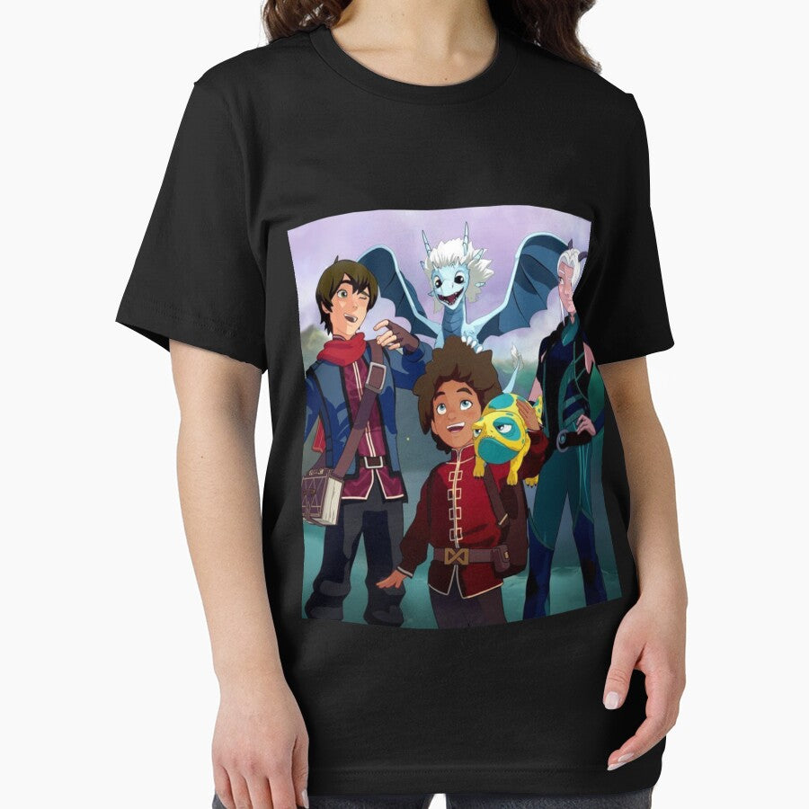 Rayla, Ezran, Zym, Bait, Callum-The Dragon Prince . classique by kuenyerrosel