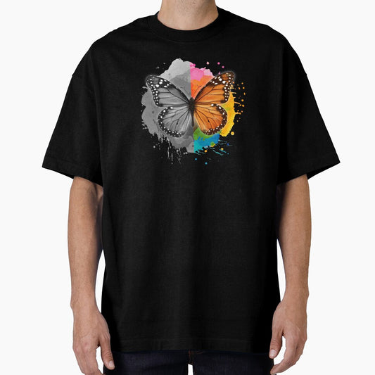 Living With Bipolar Disorder, Monarch Butterfly Fight Depression Awareness by Merchking1