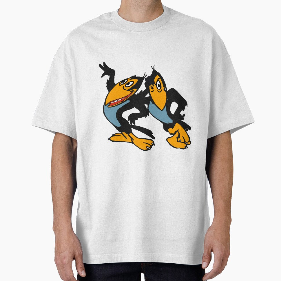 Heckle and Jeckle magpies classic shirt by peteys71