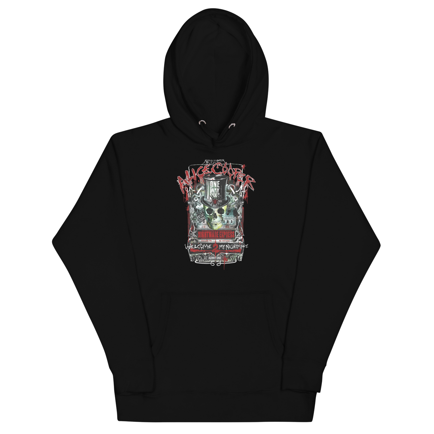 Alice Cooper Nightmare Express Classic Hoodie Apparel