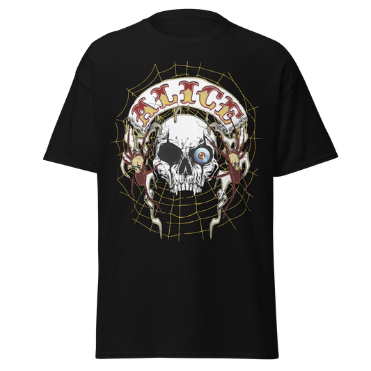 Alice Cooper One Eyed Skull Jumbo Print T Shirt