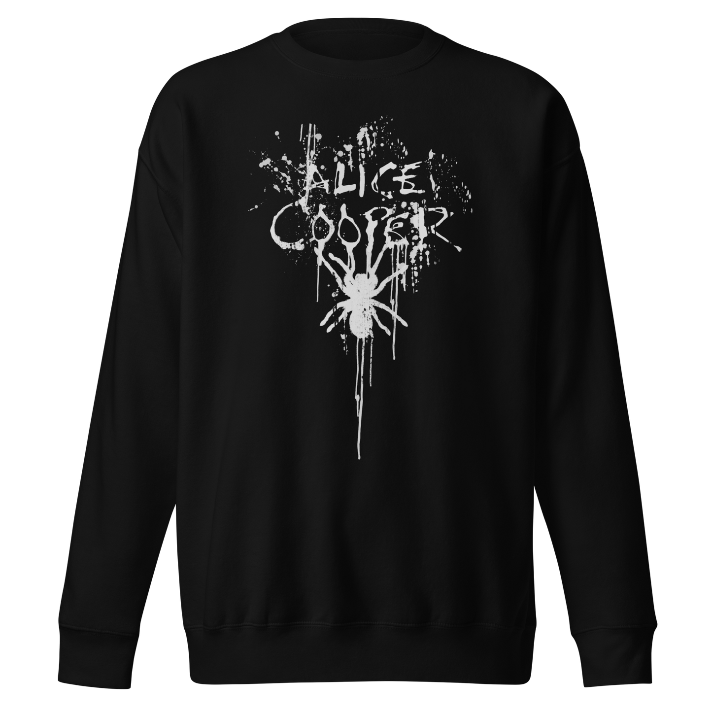 Alice Cooper Spider Drip Jumbo Print Sweatshirt