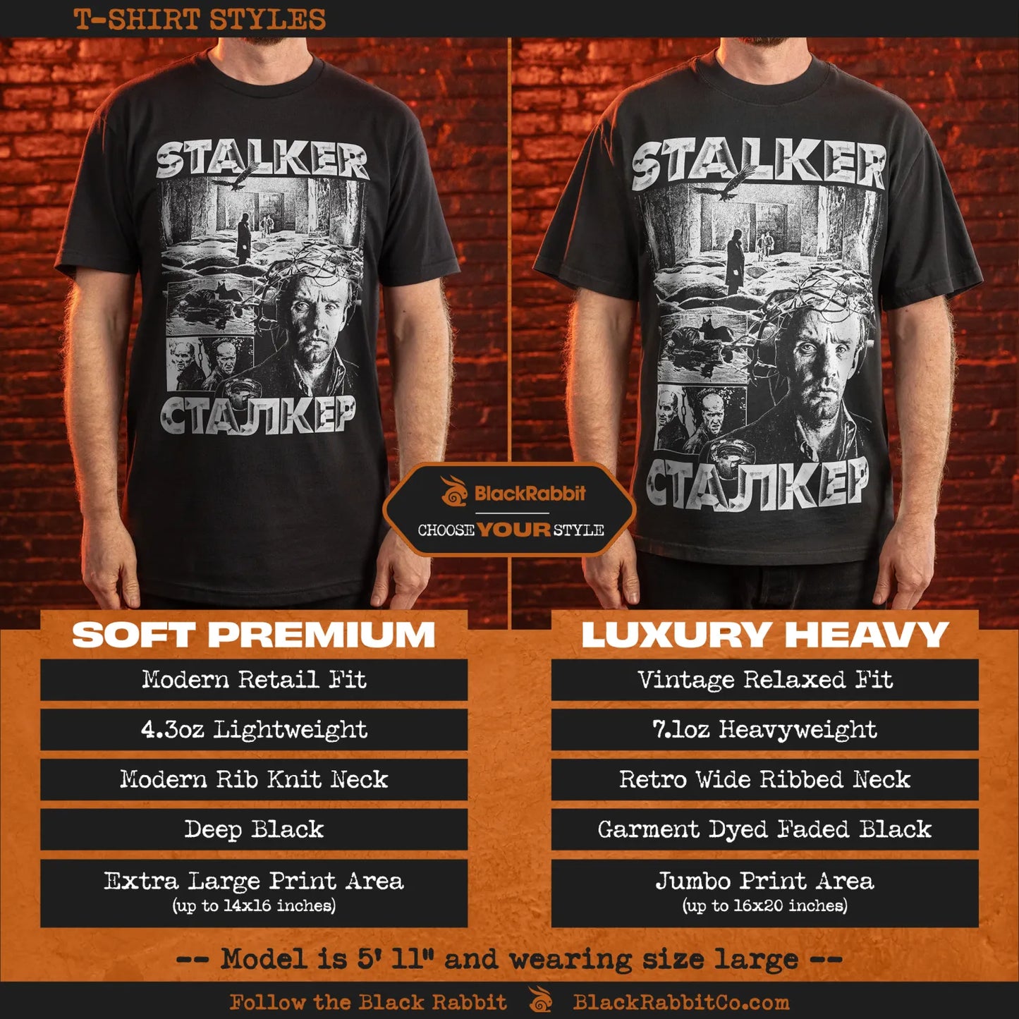 Stalker 1979 Retro Vintage Sci-Fi 70s Unisex Classic T-Shirt