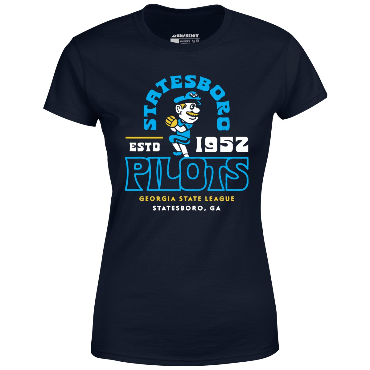 Statesboro Pilots - Georgia - Vintage Defunct Baseball Teams - Women's T-Shirt