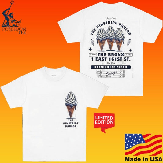 Stay Cool The Pinstripe Parlor The Bronx 1 East 161st St T-shirt