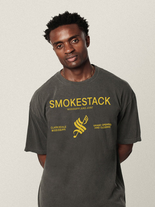 Smokestack Juke Joint Faded Graphic Tee