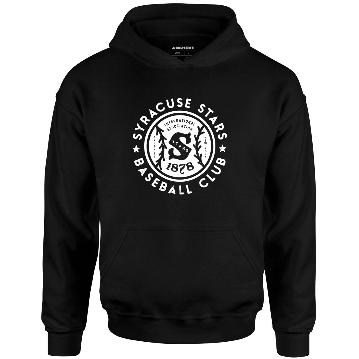 Syracuse Stars - New York - Vintage Defunct Baseball Teams - Unisex Hoodie