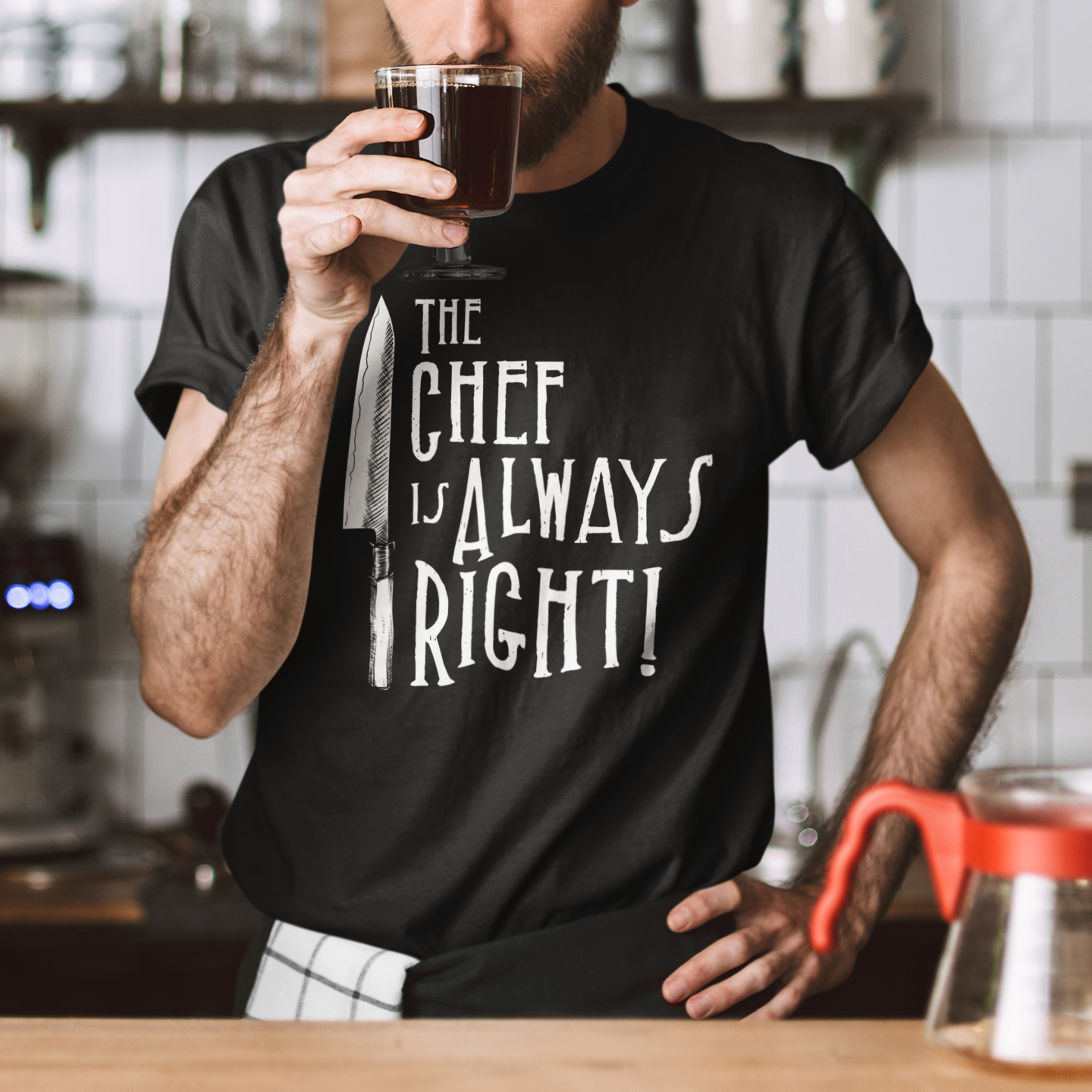 The Chef Is Always Right Unisex Tee