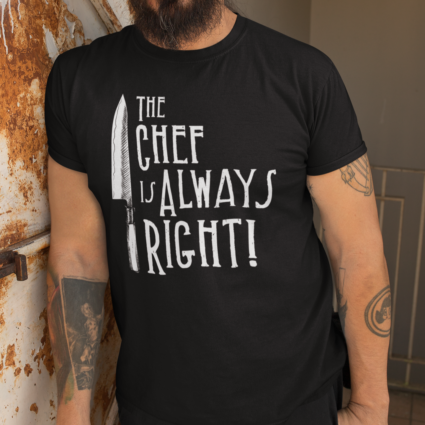 The Chef Is Always Right Unisex Tee