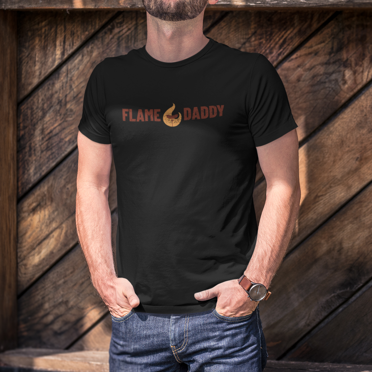 Flame Daddy Unisex Tee