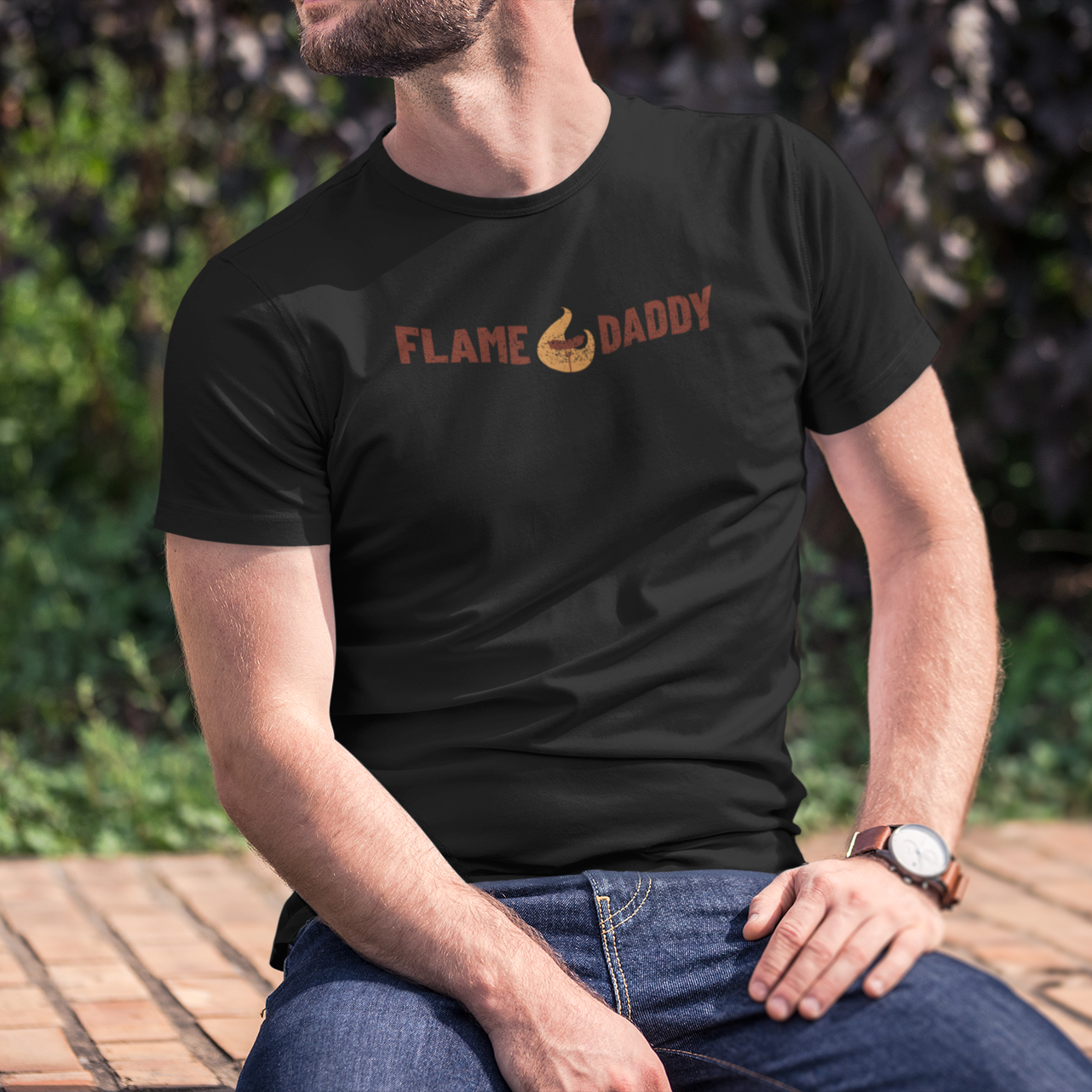 Flame Daddy Unisex Tee