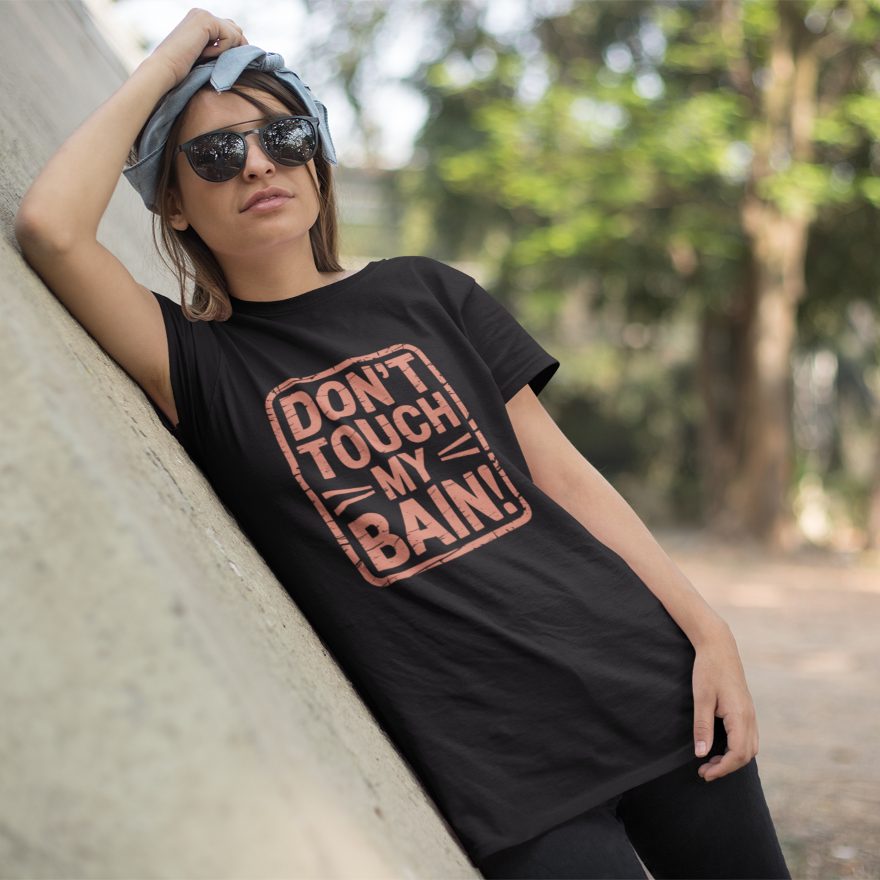 Don't Touch my Bain Unisex Tee