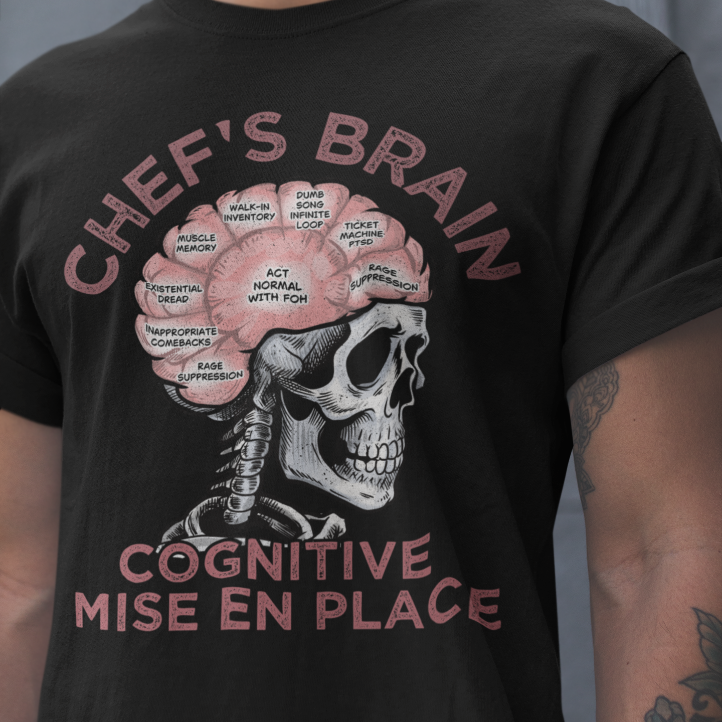 Chef's Brain Unisex Tee