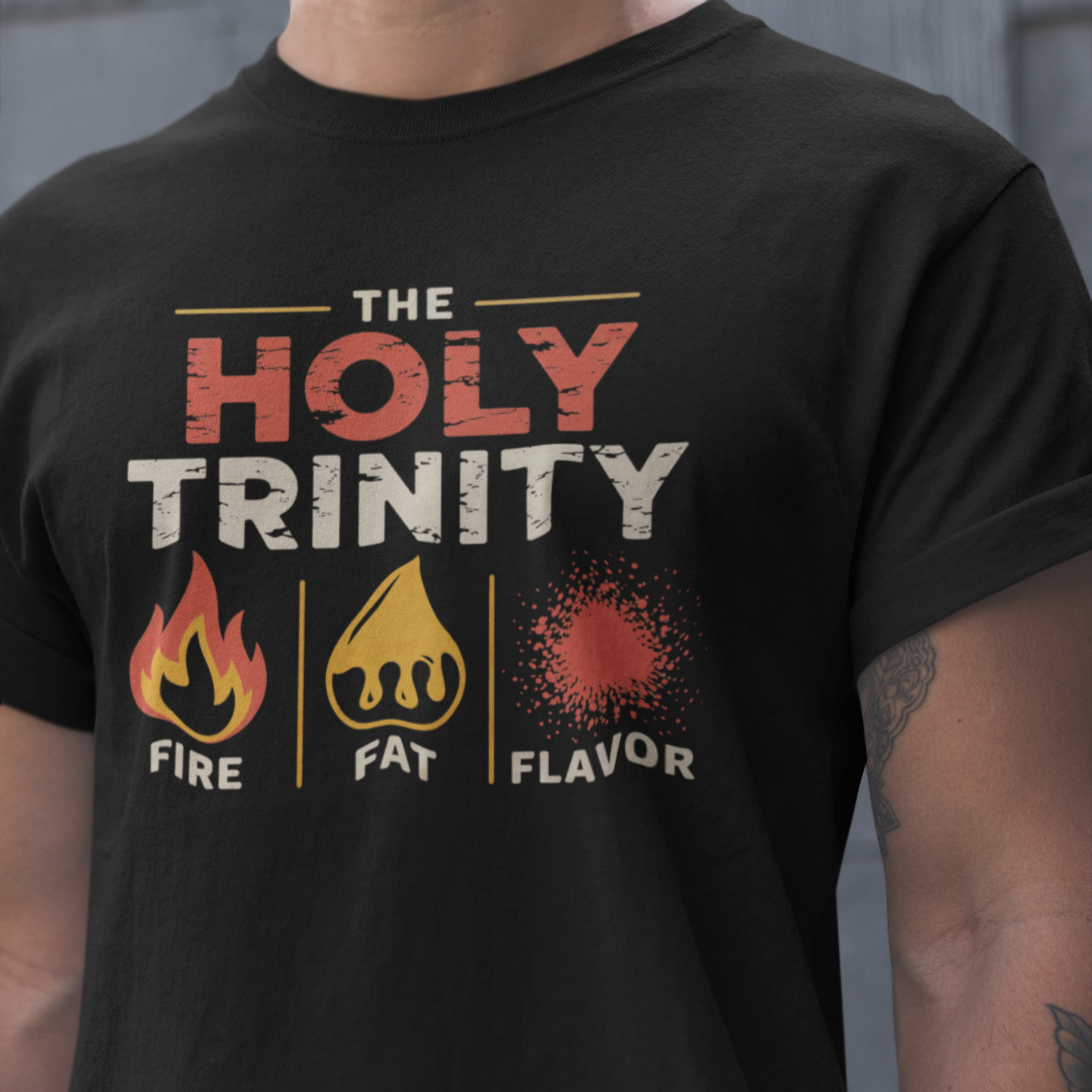 Holy Trinity BBQ Unisex Tee