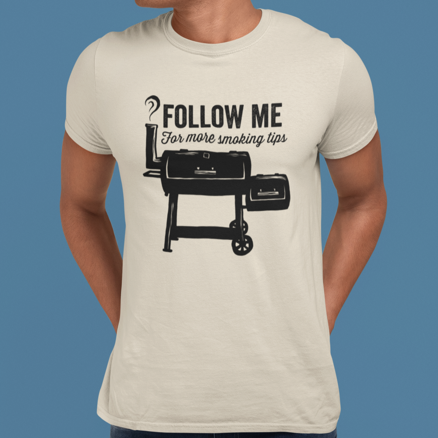 Follow Me For More Smoking Tips Funny BBQ Tee