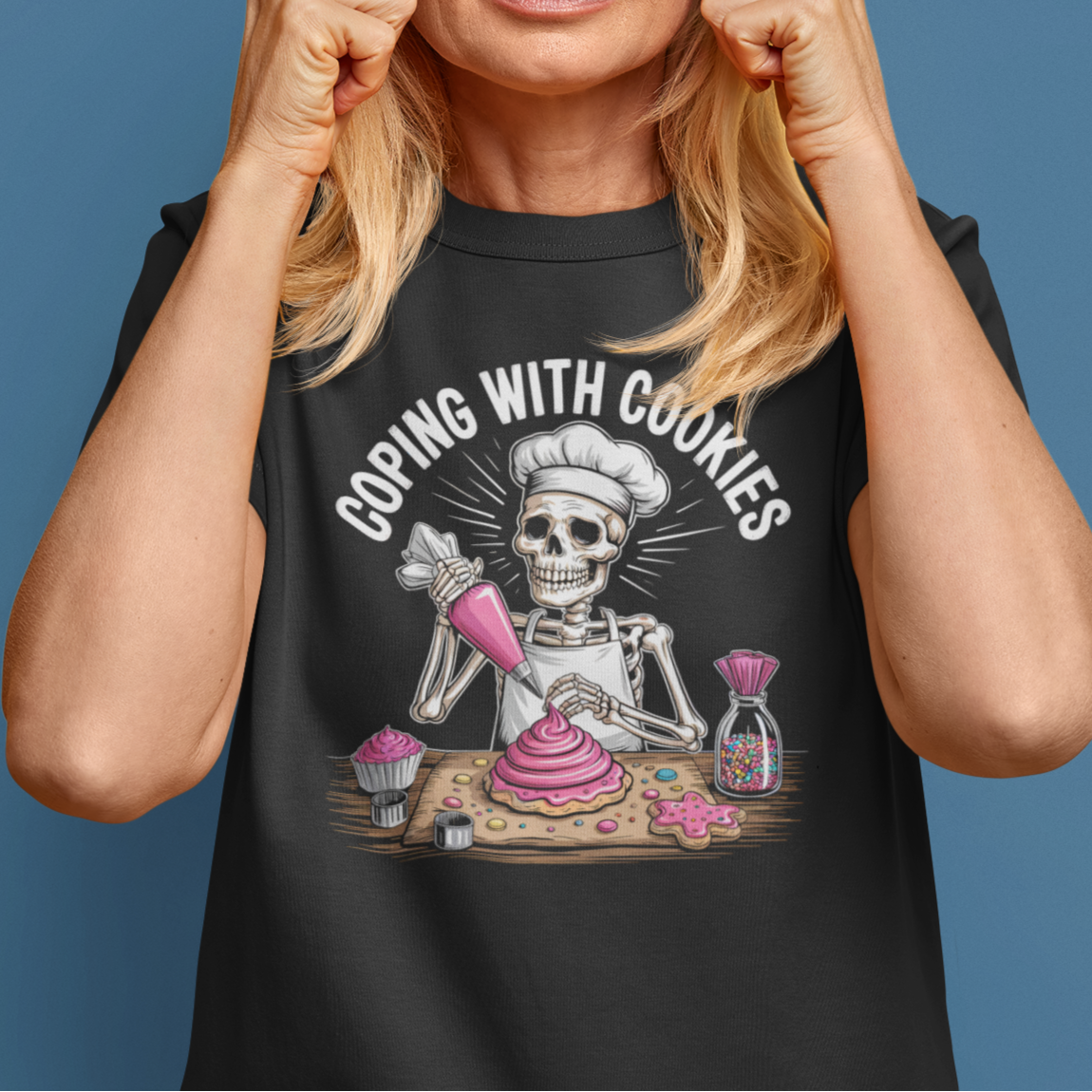 Coping with Cookies Unisex Tee