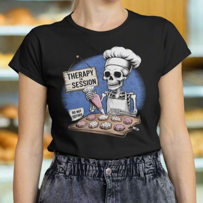 Therapy In Session Baking Unisex Tee