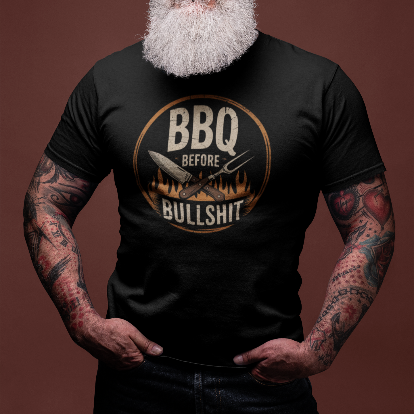 BBQ Before Bullshit Unisex Tee