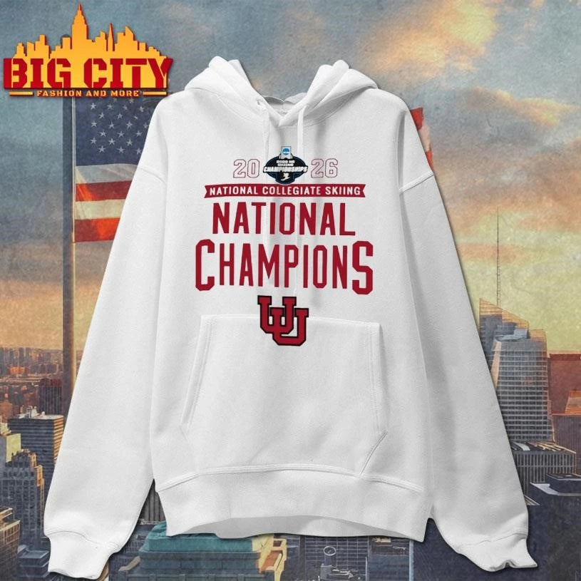 tah Utes 2026 Ncaa National Collegiate Skiing National Champions Shirt