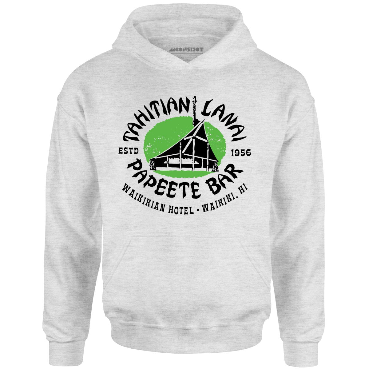 Tahitian Lanai Papeete Bar - Waikiki, HI - Vintage Tiki Bar - Unisex Hoodie