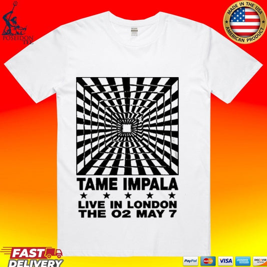Tame Impala The 02 London May 7 2026 T-shirt