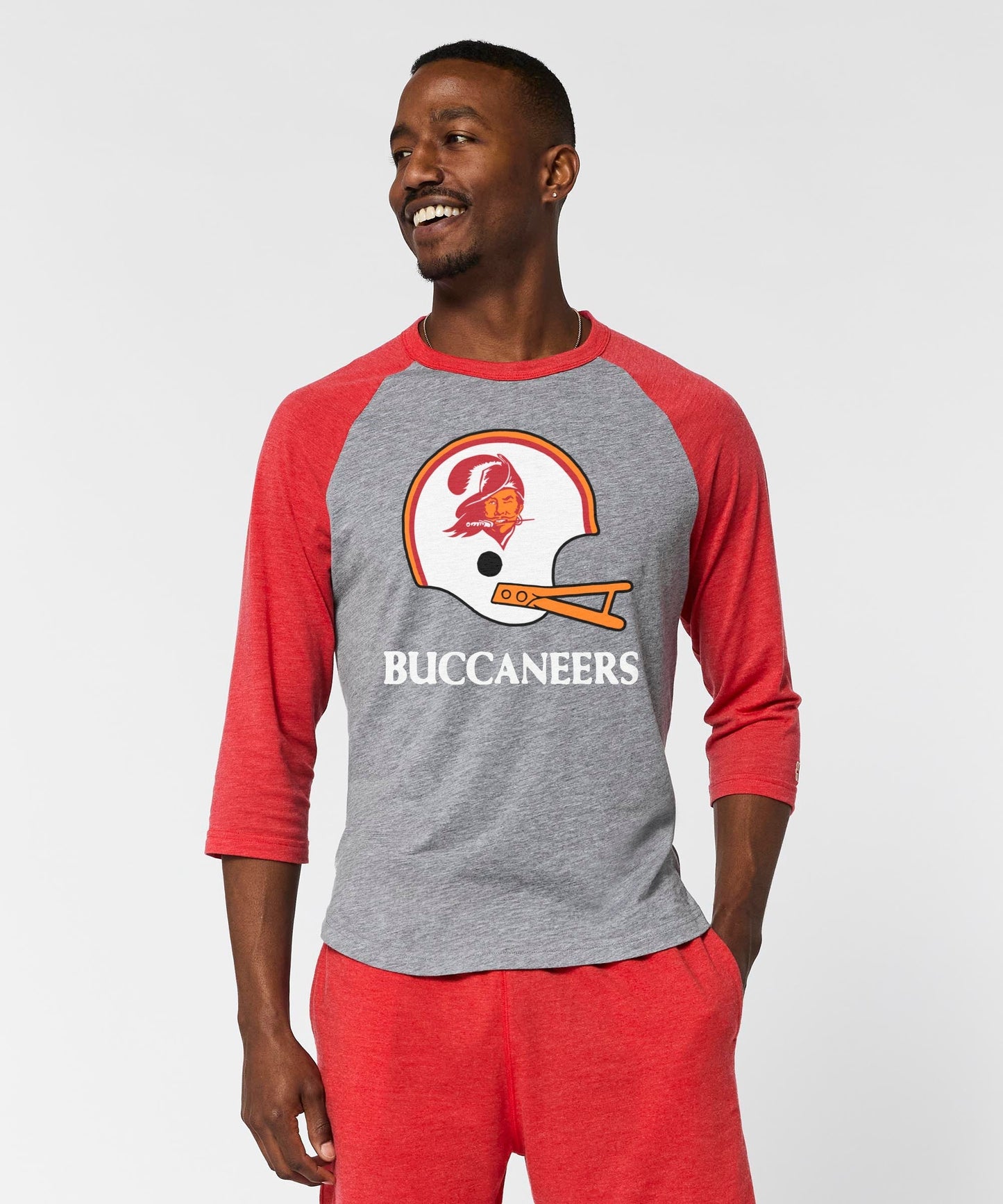 Tampa Bay Buccaneers Big Helmet Raglan