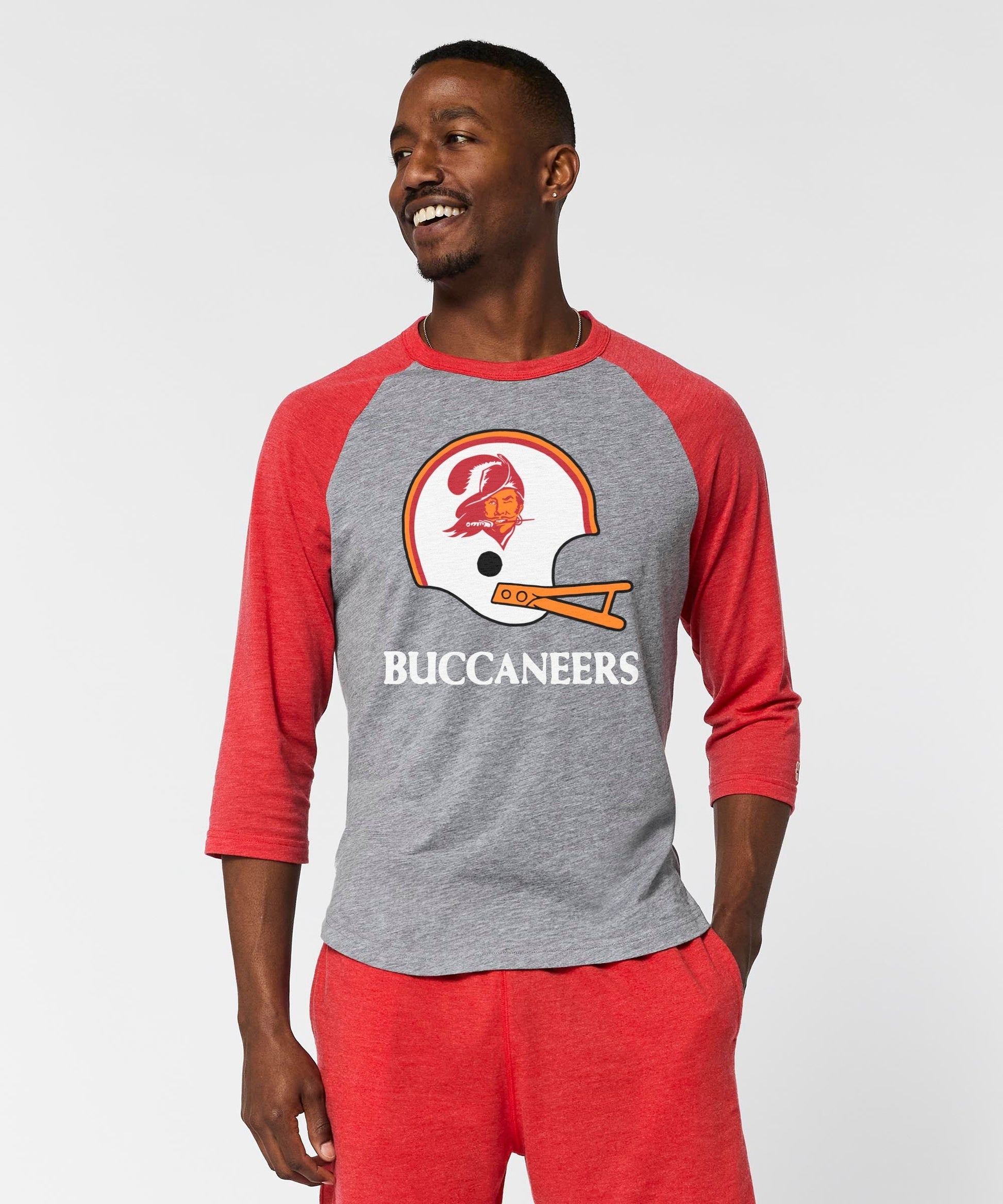 Tampa Bay Buccaneers Big Helmet Raglan