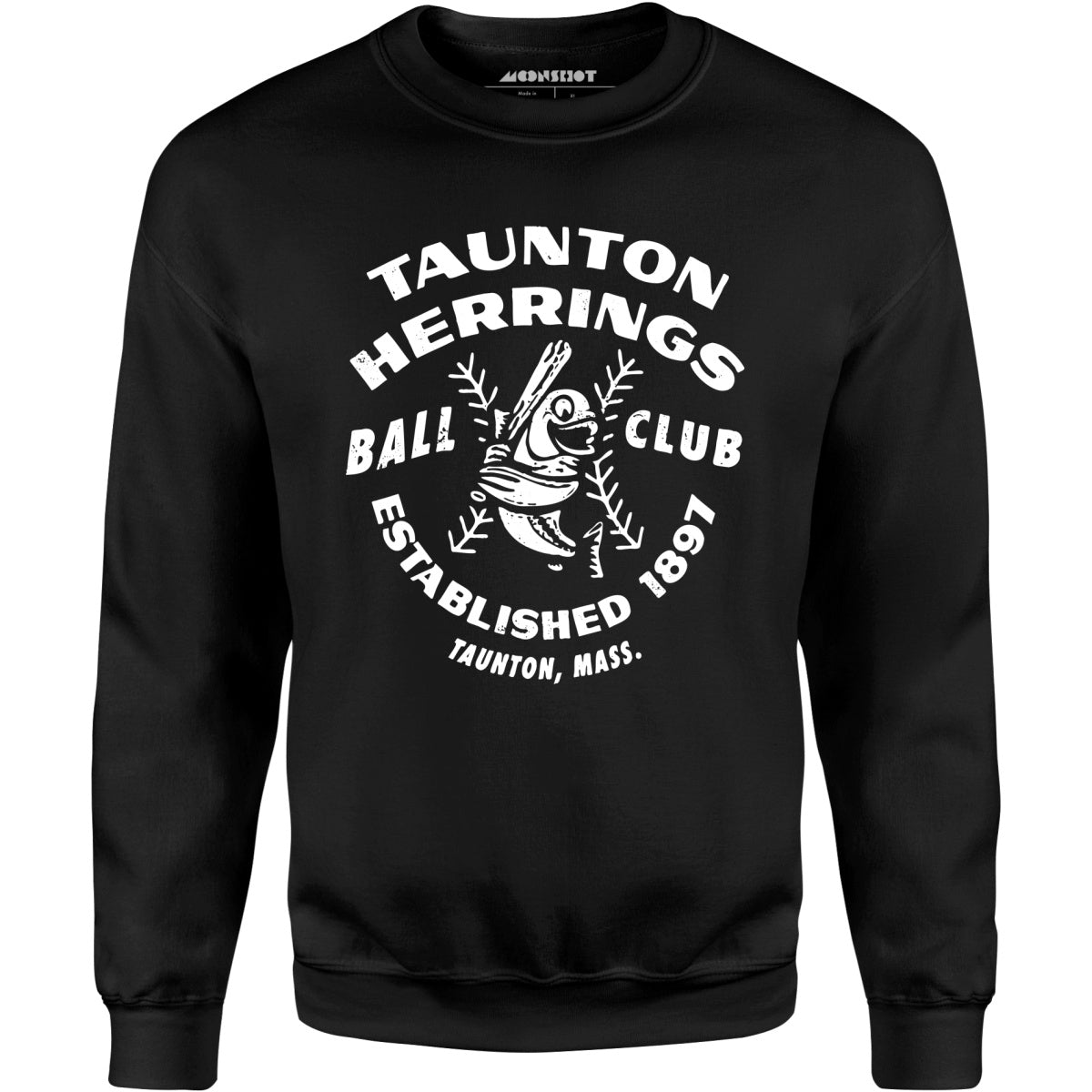 Taunton Herrings - Massachusetts - Vintage Defunct Baseball Teams - Unisex Sweatshirt