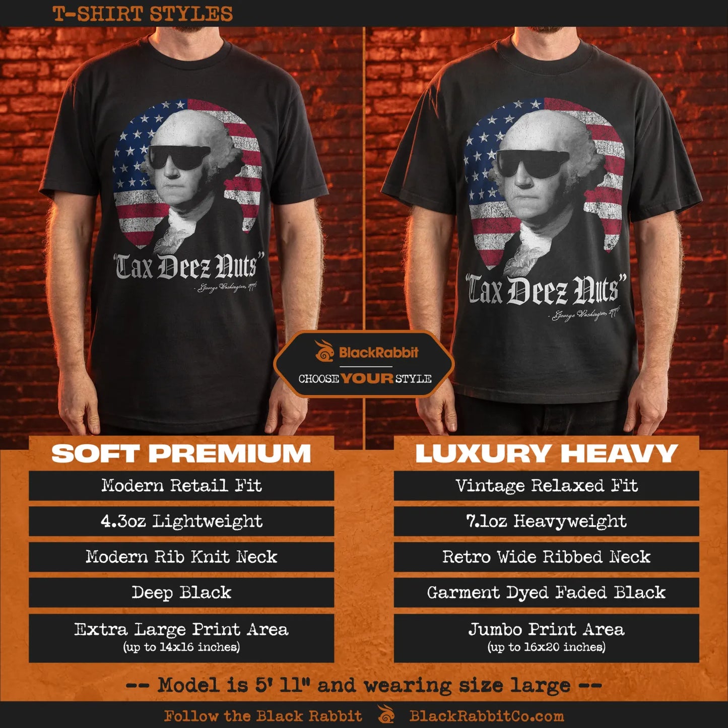 Tax Deez Nuts Funny 4th of July George Washington Unisex Classic T-Shirt