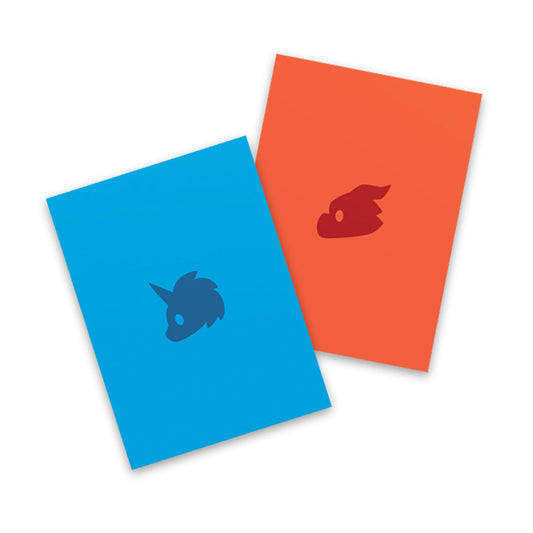 Tic Tac K.O. Dragons vs. Unicorns: Team Dragon + Team Unicorn Card Sleeve Bundle