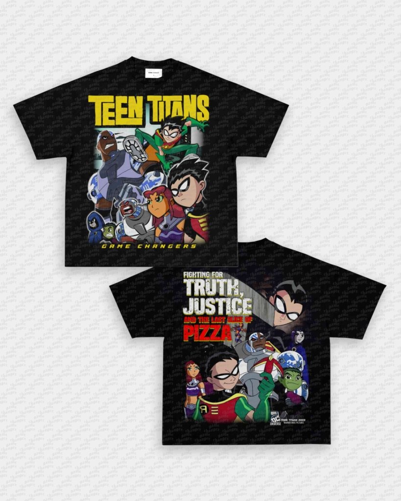 TEEN TITANS TEE - [DS] - clothing by TeeHivey.com (Image 1)