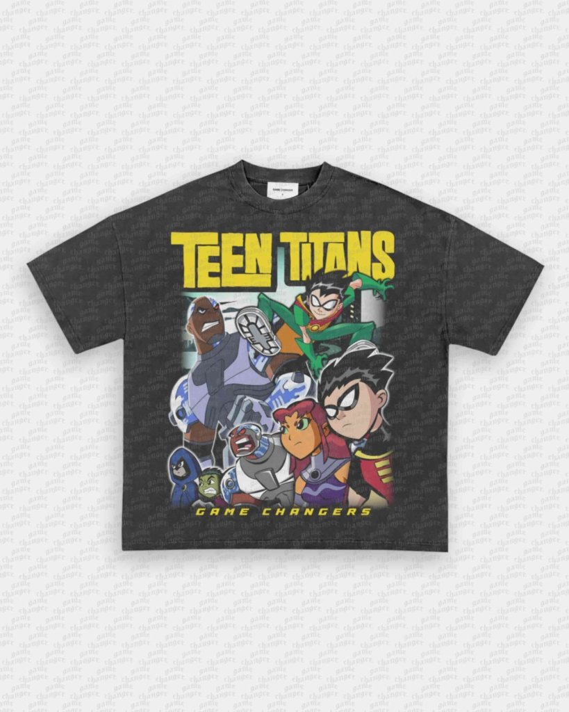 TEEN TITANS V2 TEE - clothing by TeeHivey.com (Image 4)