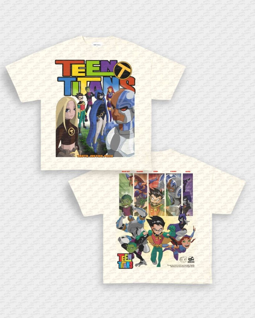 TEEN TITANS V3 TEE - [DS] - clothing by TeeHivey.com (Image 2)