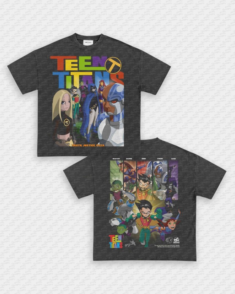 TEEN TITANS V3 TEE - [DS] - clothing by TeeHivey.com (Image 3)