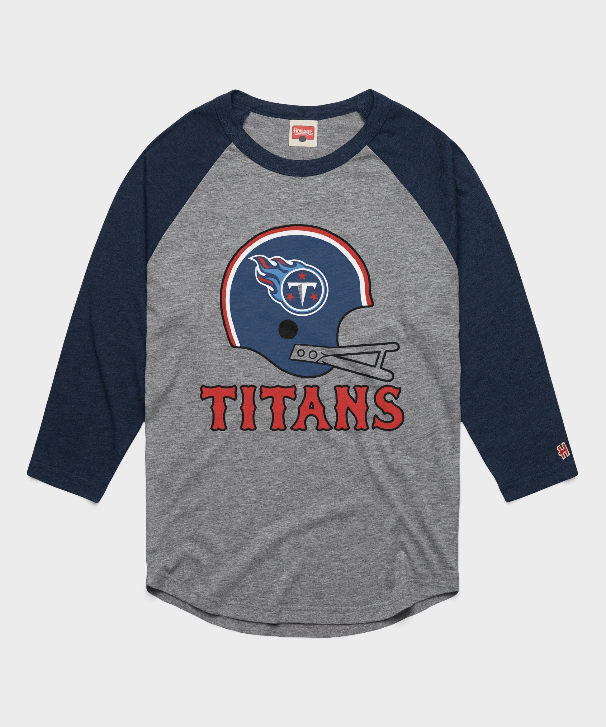 Tennessee Titans Big Helmet Raglan