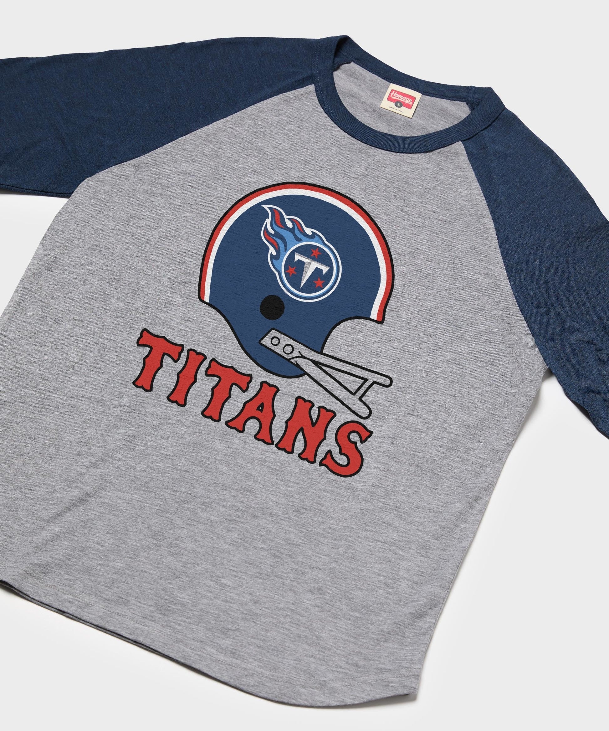 Tennessee Titans Big Helmet Raglan