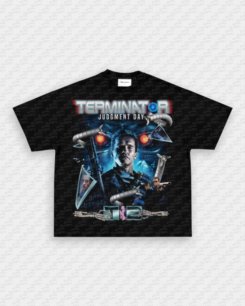 TERMINATOR 2 V2 TEE - clothing by TeeHivey.com (Image 1)