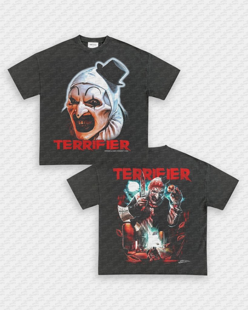 TERRIFIER V3 TEE - [DS] - clothing by TeeHivey.com (Image 4)