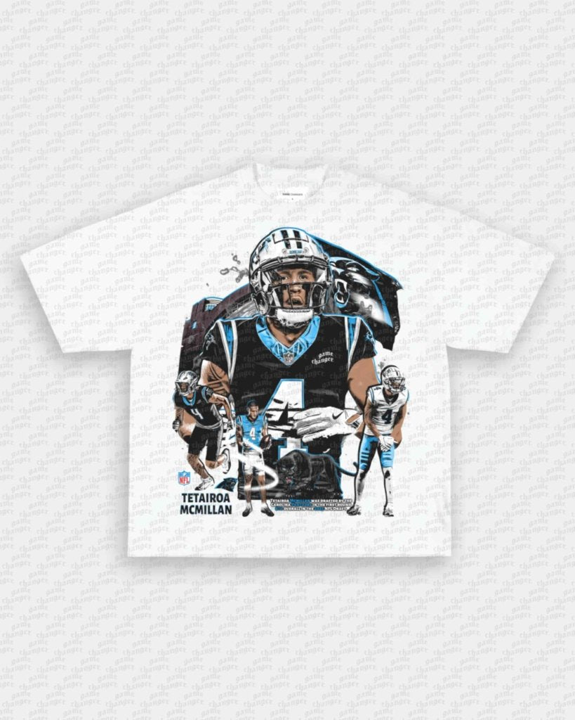 TETAIROA MCMILLAN - PANTHERS V2 TEE - clothing by TeeHivey.com (Image 2)
