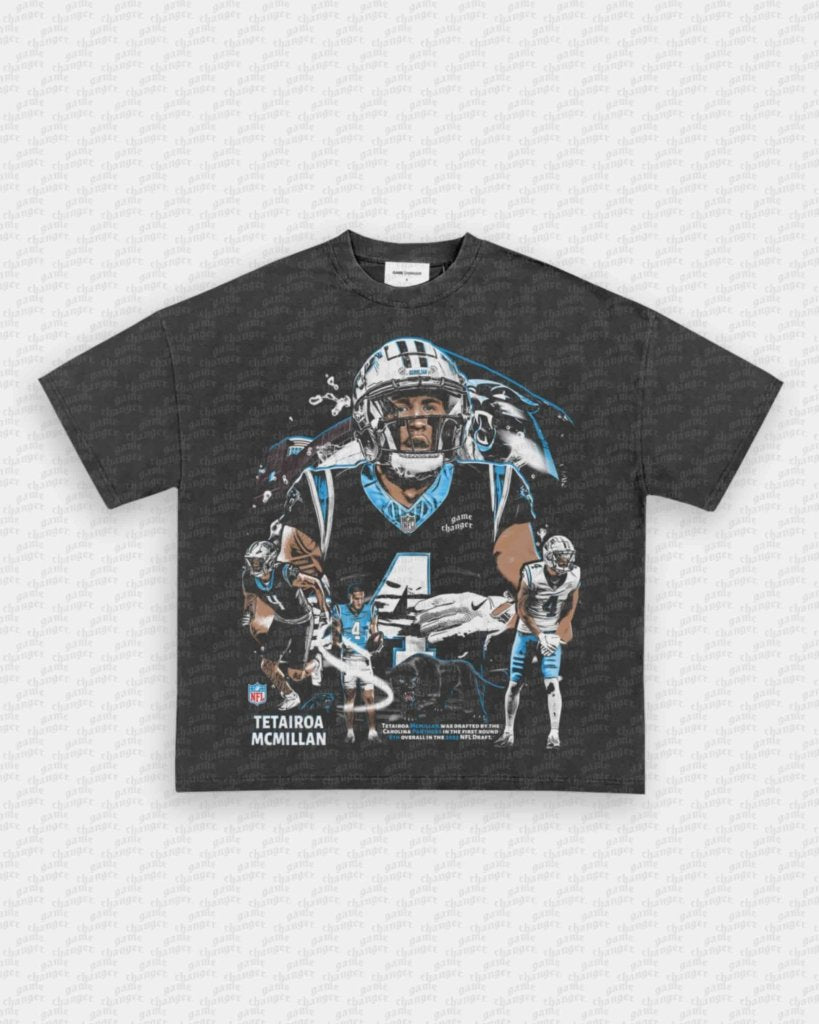 TETAIROA MCMILLAN - PANTHERS V2 TEE - clothing by TeeHivey.com (Image 3)