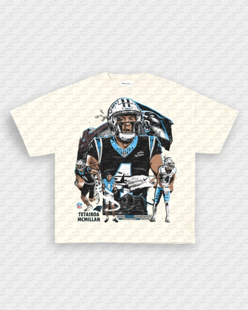 TETAIROA MCMILLAN - PANTHERS V2 TEE - clothing by TeeHivey.com (Image 4)